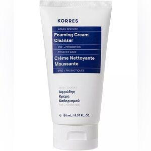 🎀 Korres Greek Yoghurt Foaming Cream Cleanser - Sealed - Full Size